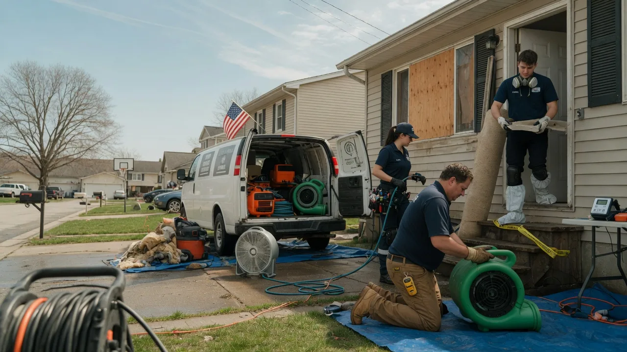 Water Damage Restoration in Wheeling, WV near me